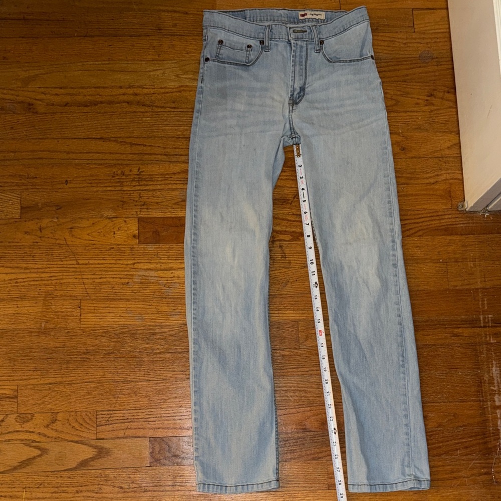Wrangler Men's Light Blue Straight Jeans